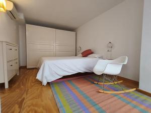 Postel nebo postele na pokoji v ubytování Robles-Mercado