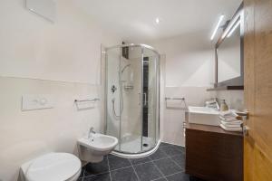 Kúpeľňa v ubytovaní Thalerhof Appartement Katrin