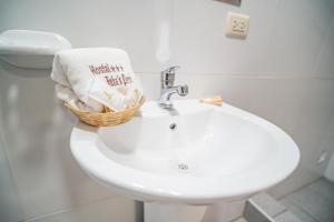 Koupelna v ubytování Inkas Peru Hostal
