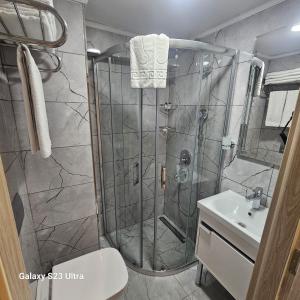 Koupelna v ubytování old hatay hotel