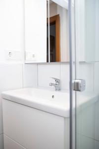 Koupelna v ubytování Apartmenthaus ROSE