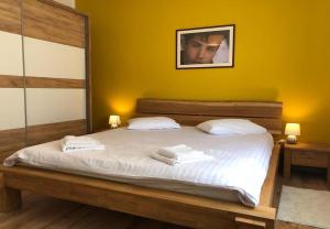 Posteľ alebo postele v izbe v ubytovaní House Franny + 25 fotografií