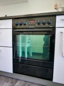 Eldhús eða eldhúskrókur á Gemütliche Wohnung Nähe Uni