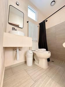 Koupelna v ubytování Hotel Caracol Isla Mujeres