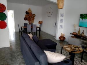 Posezení v ubytování Villa Bella Quatre Cocos