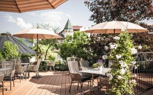 Vonkajšia záhrada v ubytovaní Wohlfühlresort Peternhof