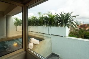 Bazén v ubytování Mood Matuna Hotel Cartagena nebo v jeho okolí