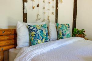 Marazao Beach Hotel & Spa客房内的一张或多张床位