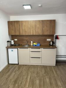 Kuchyň nebo kuchyňský kout v ubytování Can Apt