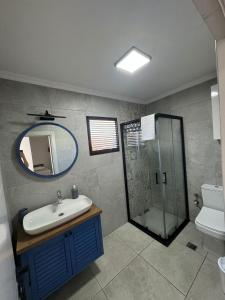 Koupelna v ubytování Can Apt