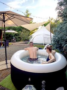 Fotografia z galérie ubytovania Lotus Glamping v destinácii Tiszalök