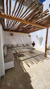 O zonă de relaxare la Dar Sultan Riad rénové coeur médina et proche plage
