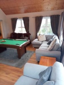 Posezení v ubytování Luxurious Self Catering House in Co Donegal