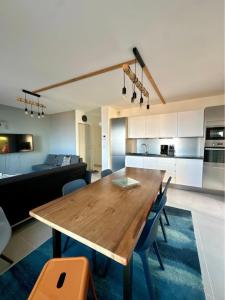 Η κουζίνα ή μικρή κουζίνα στο ALOES Appartement T3
