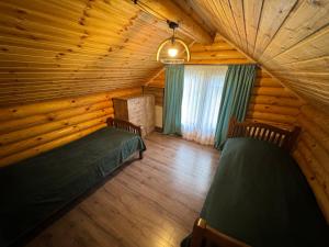 Area soggiorno di Деревянный дом