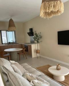 TV a/nebo společenská místnost v ubytování L'essentiel Home By Chloé