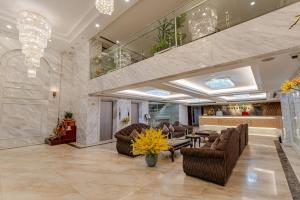 Posezení v ubytování London Hanoi Hotel