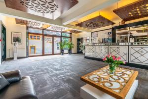 Posezení v ubytování ApartHotel Tatry de Luxe FizjoMedical & Spa
