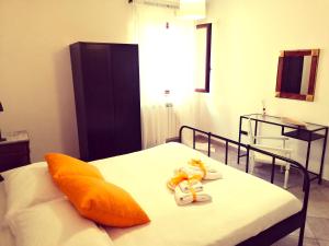Posteľ alebo postele v izbe v ubytovaní B&B La Montagna Rosa