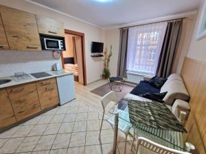 Kuchyňa alebo kuchynka v ubytovaní ApartHouse Apartamenty Centrum - In the city center Near the train station