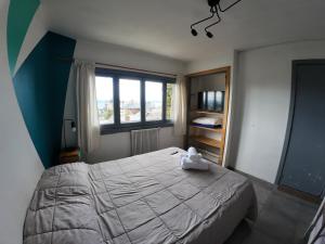 Postel nebo postele na pokoji v ubytování Temiscira Hostel