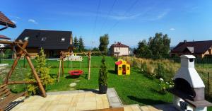 Detský kútik v ubytovaní Nowe domki w górach "Pod Skrzycznym", koło Szczyrku