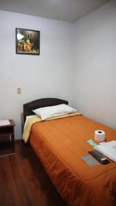 Postel nebo postele na pokoji v ubytování HOTEL DACIN + 20 fotografií