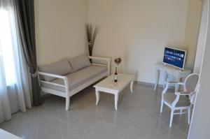 Ruang duduk di Castro Hotel