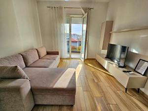 Χώρος καθιστικού στο Jon's Apartment