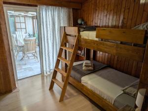 Posteľ alebo postele v izbe v ubytovaní Sea View Roof Garden