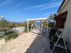 Balkón alebo terasa v ubytovaní Sea View Roof Garden