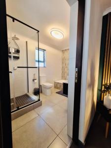 Bilik mandi di Dee-Ones at Witboom,Kenridge ,Self Catering Apartment