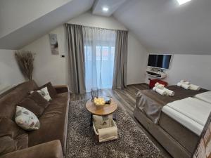 Postel nebo postele na pokoji v ubytování Villa Agram