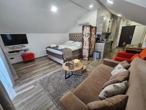 Posezení v ubytování Villa Agram