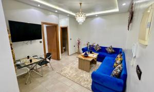 Posezení v ubytování Appart Prestige au Centre de Rabat Luxe & Confort + 23 fotografií