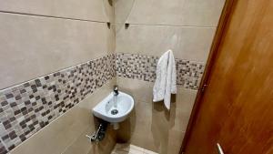 Bilik mandi di Appart Prestige au Centre de Rabat Luxe & Confort