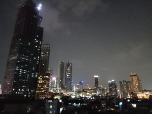 Almennt útsýni yfir borgina Jakarta eða útsýni yfir borgina eins og það er á hótelinu