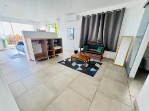 Voodi või voodid majutusasutuse Villa Amaryllis luxueuse,piscine,vue mer,plage toas
