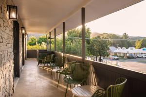 Posezení v ubytování Village Inn Canungra