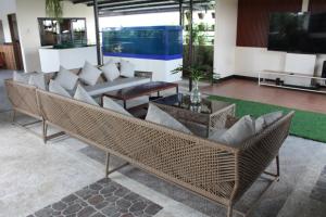 TV a/nebo společenská místnost v ubytování MaClare Resort