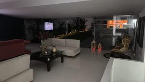 Ruang duduk di Maca hotel cali