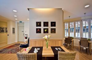 Posezení v ubytování Delle Vittorie Luxury Rooms&Suites