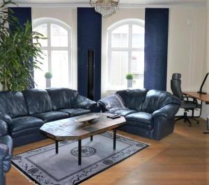 Posezení v ubytování Beautiful Home In Karlshamn With 2 Bedrooms And Wifi