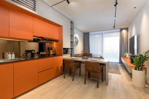 Dapur atau dapur kecil di Alex Villas Complex N4