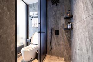Łazienka w obiekcie Shanming Boutique Homestay