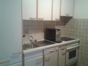 Kuchyň nebo kuchyňský kout v ubytování Haus Scharler, Talstation