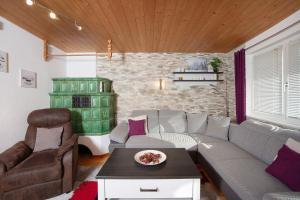 Posezení v ubytování Ferienhaus Villa Kanisblick