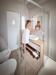 Kúpeľňa v ubytovaní Villa Vannì