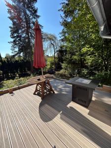Zahrada ubytování Haus mit Sauna am Waldrand - Nähe Brombachsee Altmühlsee