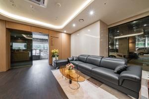 Ruang duduk di Hotel THE ART UIWANG